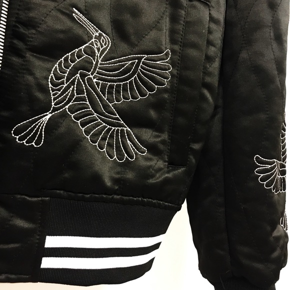 Black Zara Bomber Jacket - Picture 5 of 5